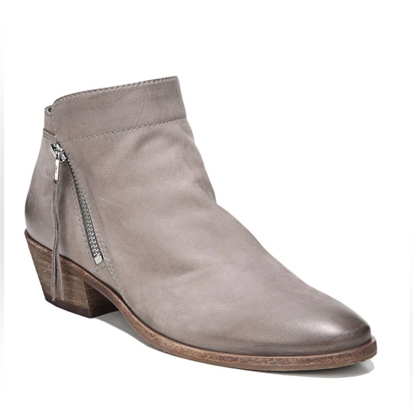 MSRP $130 NWOB Sam Edelman Women’s Size 8 Leather Packer Ankle Booties - Picture 1 of 13